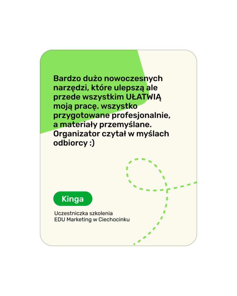 Opinia - Kinga