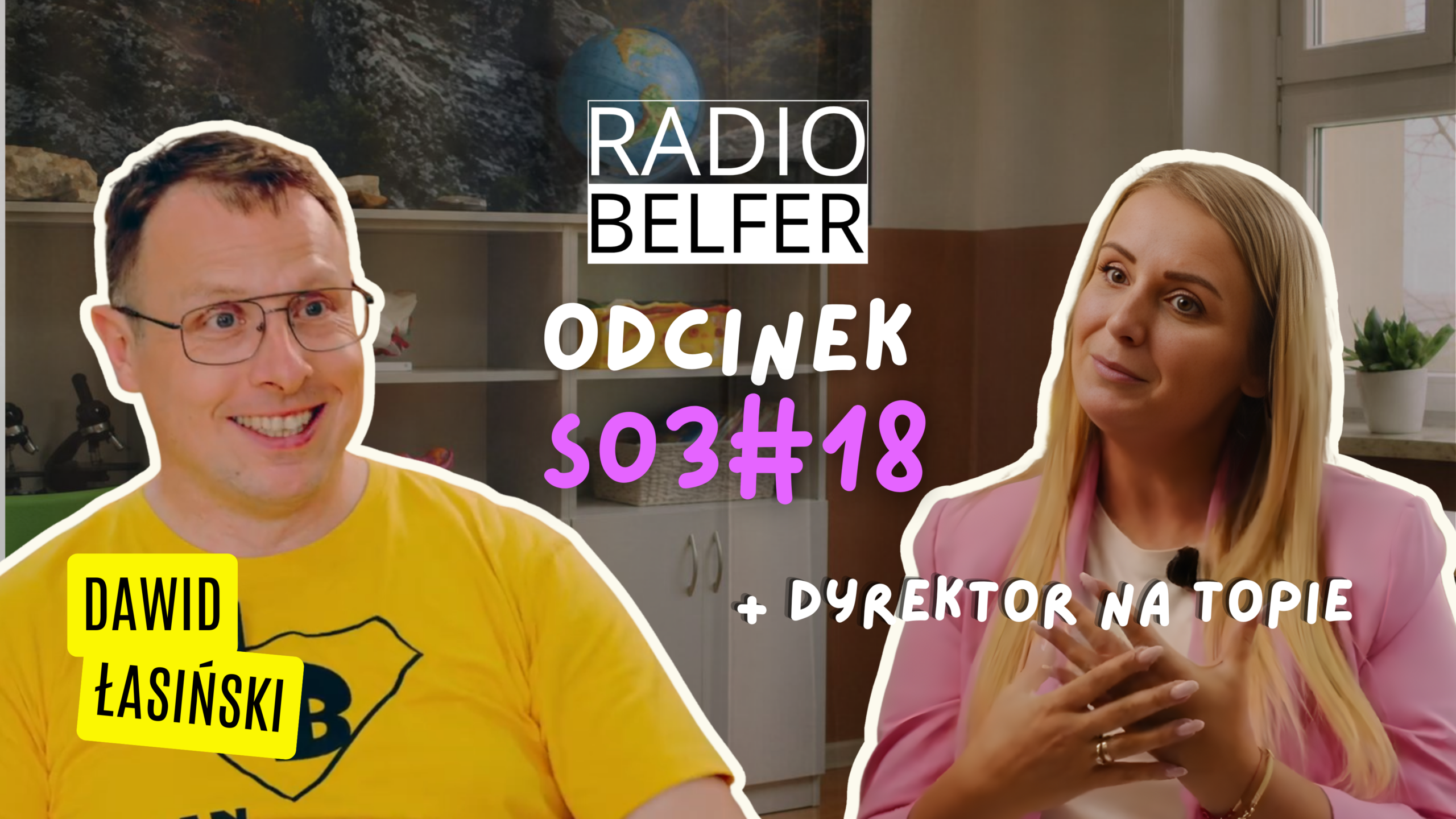 Read more about the article RADIO BELFER S03E18 – Ten o odwadze dyrektora i walce o małe szkoły, którym grozi likwidacja.